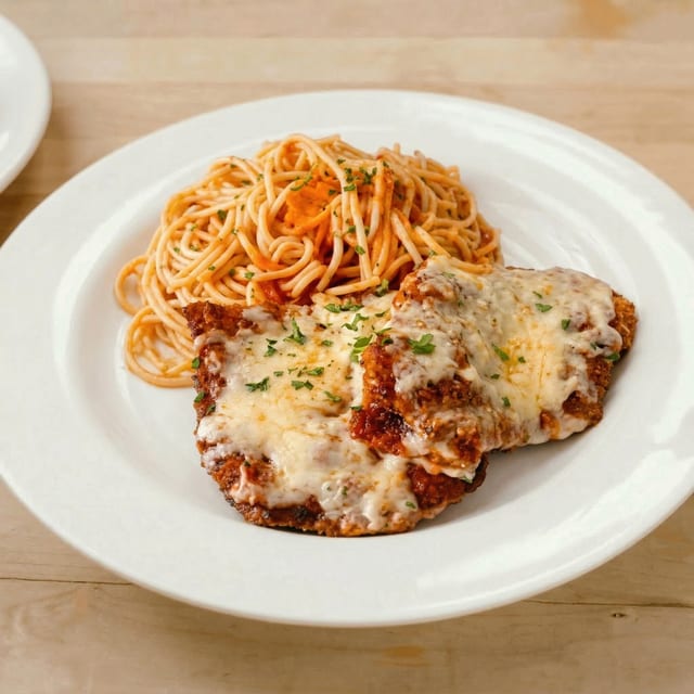 Chicken Parmigiana.