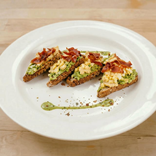 Avocado Toast Breakfast.
