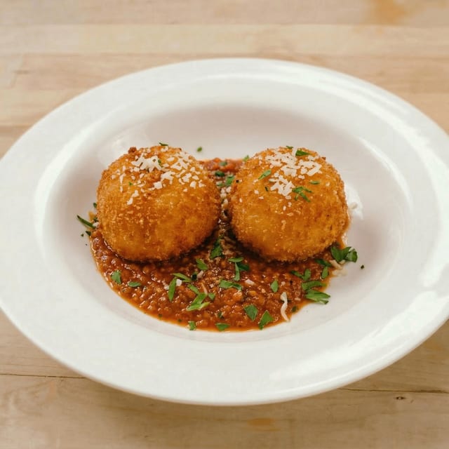 Authentic Arancini.