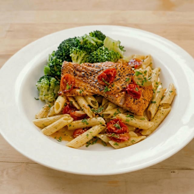 Seared Salmon.