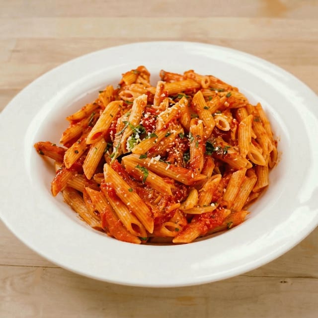 Penne Pomodoro.