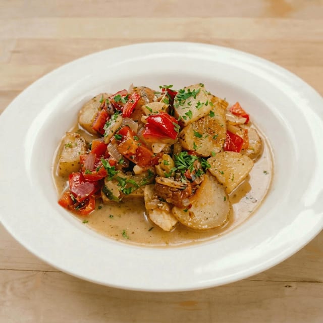 Chicken Scarpariello.