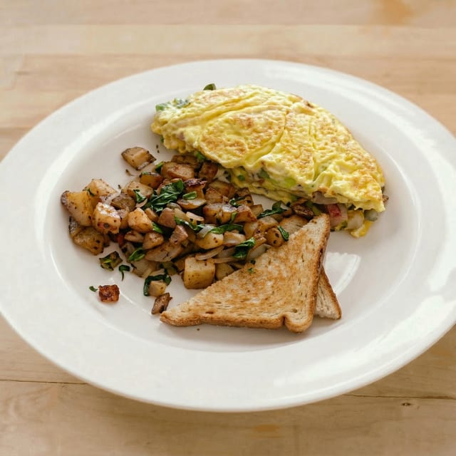 Western Omelet Breakfast.