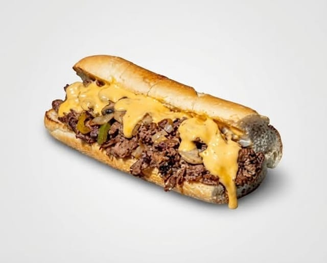 Philly Cheesesteak Sandwich.